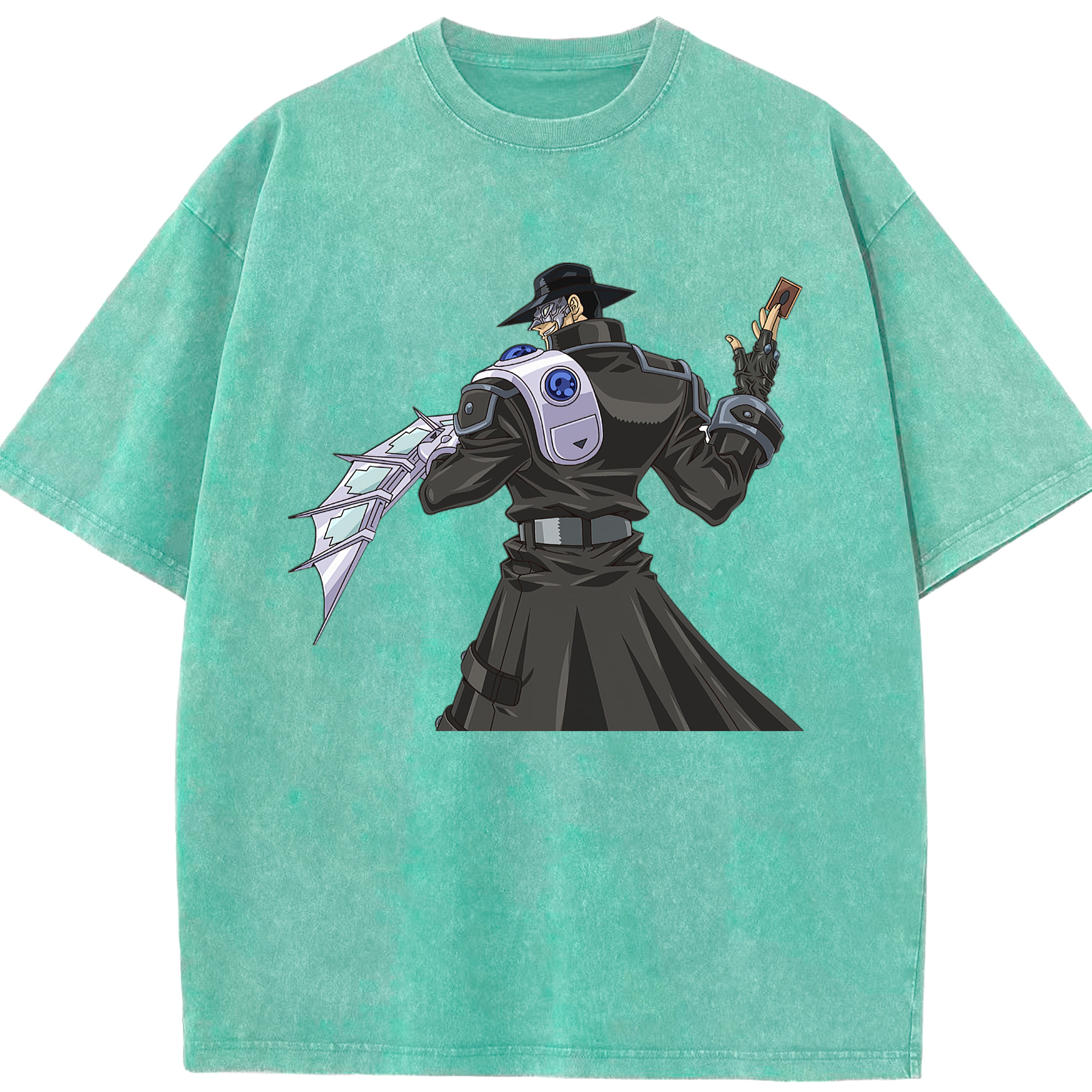 （画像用） 遊☆戯☆王 Yu-Gi-Oh! 綿100% ヴィンテージ風 半袖Tシャツ（フロントプリント）